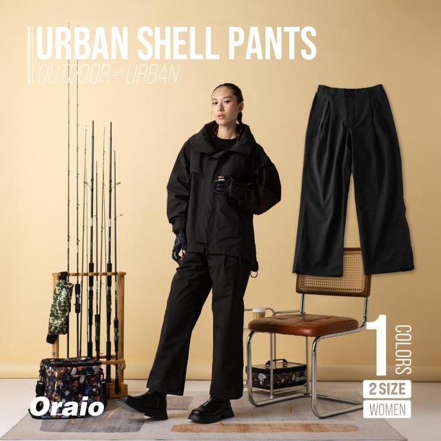 レディースウェア Oraio(オライオ) アーバンシェルパンツ WL ブラック_1
