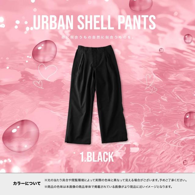 レディースウェア Oraio(オライオ) アーバンシェルパンツ WL ブラック_5