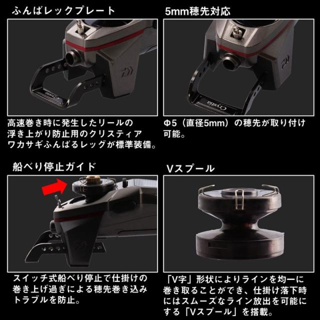 ダイワ クリスティア ワカサギ CRS+ ガンメタ 24年モデル_3