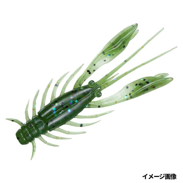 ダイワ ワーム シルバーウルフ アーバンシュリンプ 2.4インチ ウォーターメロンペッパー【ゆうパケット】