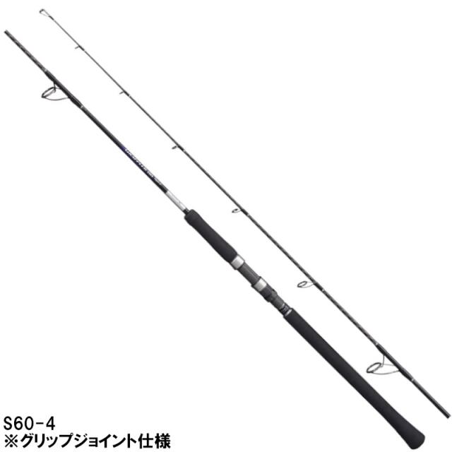 シマノ ジギングロッド グラップラー BB タイプJ S60-4 [2021年モデル]