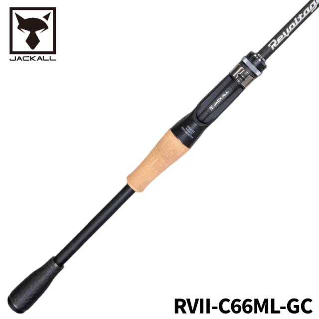 ジャッカル バスロッド リボルテージ RVII-C66ML-GC (2024年追加モデル)【大型商品】【同梱不可】【他商品同時注文不可】