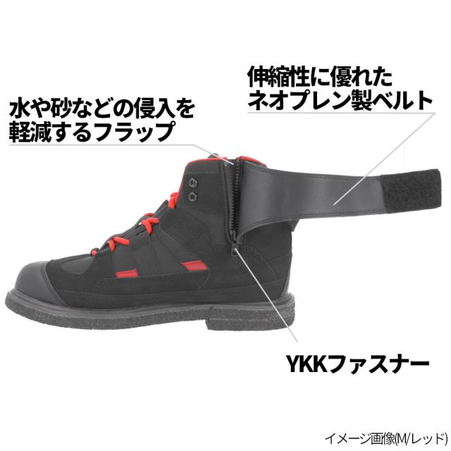 フットウェア XOOX フェルトスパイクシューズ 28.0-28.5cm 2XL レッド_2