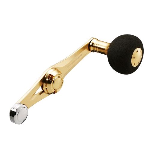 シマノ リールパーツ 夢屋 パワーバランスハンドル ６５ｍｍ ＥＶＡゴールド