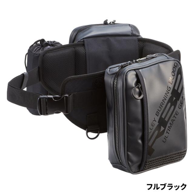 双進 グッズ RBB ロックショアサポーター フリー フルブラック 7696