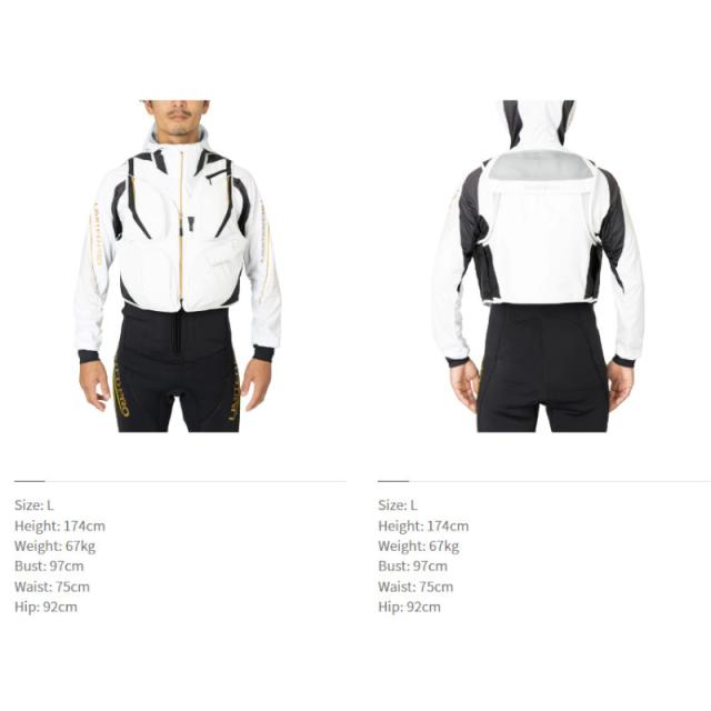 現品限り】 シマノ ウェア 2WAY ショートベスト XL レッド VE-520Wの