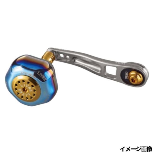リブレ リールパーツ LB 80-85 M8(シマノ/ダイワ300番〜) 左巻 チタン/ゴールド LB88-SDL メガテック