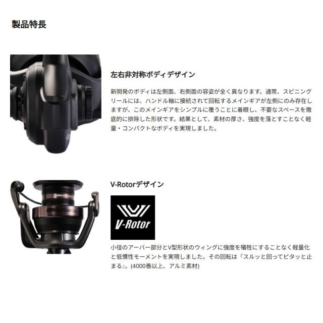 アブガルシア スピニングリール 25 ビースト SP 3500_4