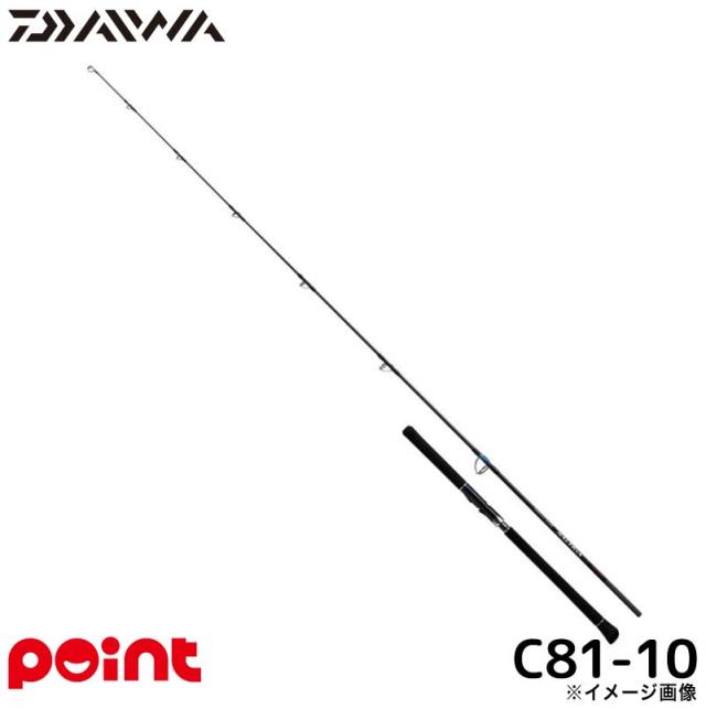 ダイワ キャスティングロッド 24 ソルティガ ブレイクスルー C81-10 (2025年追加モデル)【大型商品】【同梱不可】【他商品同時注文不可】