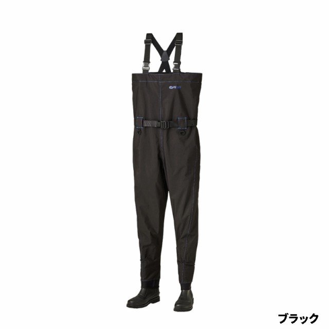 双進 ウェーダー RBB タイドウェーダー L ブラック 7617の通販は