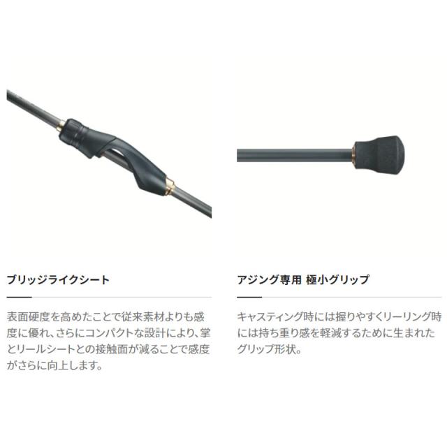 シマノ スピニングロッド アジングロッド シマノ(SHIMANO) 22ソアレ SS アジング S60SULS(スピニング・2