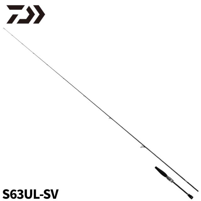 ダイワ バスロッド 22 スティーズ リアルコントロール S63UL-SV (2023年追加モデル)【大型商品】【同梱不可】【他商品同時注文不可】