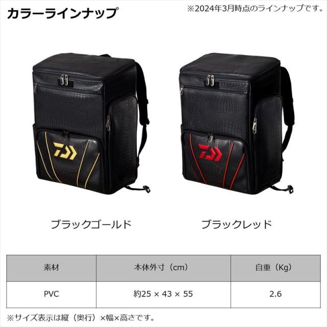 ダイワ へらリュック(G) ブラックレッド_5