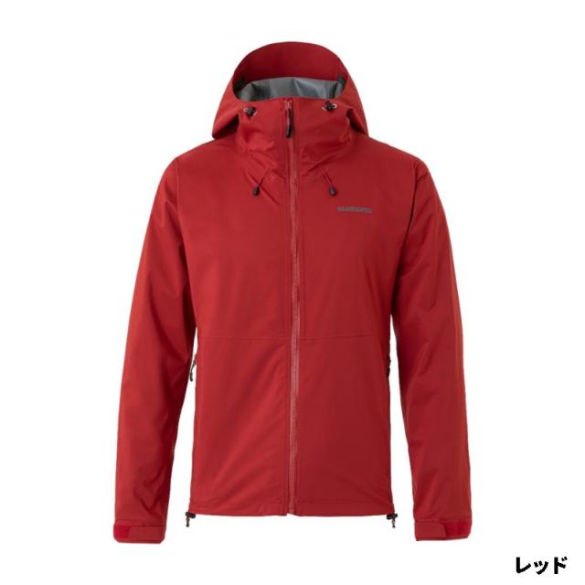 【アウトレット】 シマノ レディースウェア レインギアジャケット01 WM レッド RA-01JV