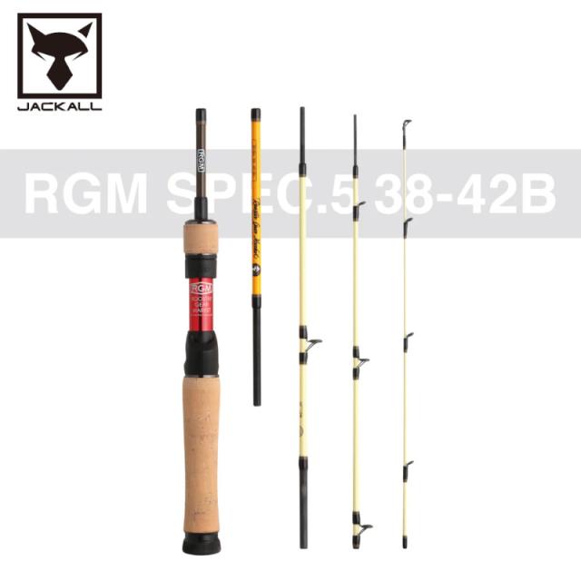 ジャッカル トラウトロッド RGM spec.5 38-42B レッド モバイルロッド