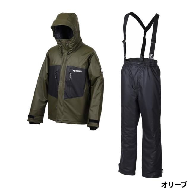 双進 防寒ウェア RBB フィッシャーマンウィンタースーツII L オリーブ 7782