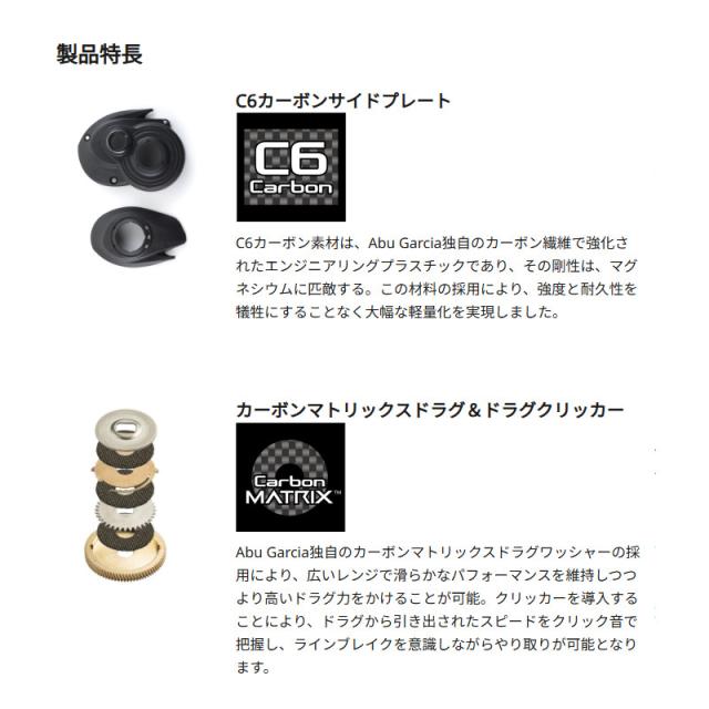 アブガルシア ベイトリール 25 ゼノン コア HS8-L 左ハンドル_4