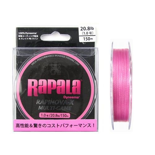 ラパラ Rapala ラピノヴァx マルチゲーム 150m 1 0号 8lb ピンク Rapinova X Multi Game 150m Rlx150m10pk 通販 Au Pay マーケット