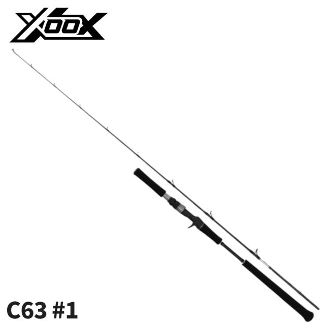 【現品限り】 ジギングロッド XOOX JIGGING GR III LIGHT C63 #1