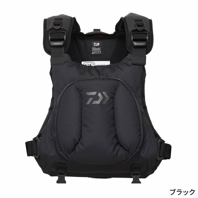 ダイワ ライフジャケット DF-6624 PDゲームベスト フリー ブラック