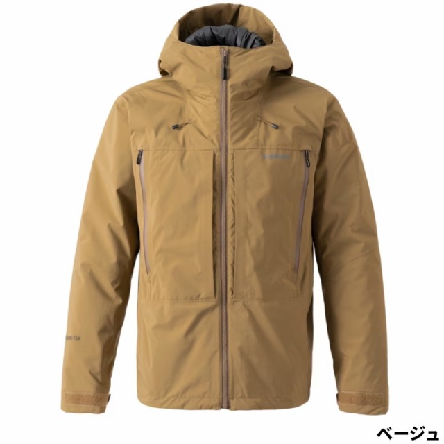 シマノ 防寒ウェア ゴアテックス インサレーション レインジャケット 2XL ベージュ RB-032W