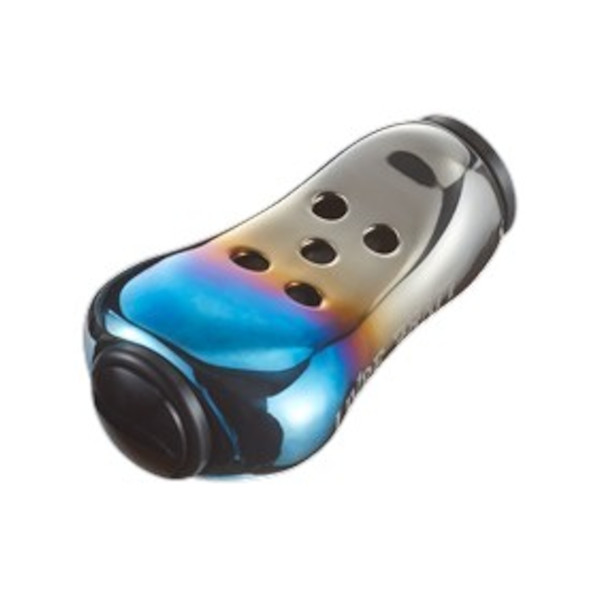 リブレ リールパーツ ノブ単体 フィーラー 2個 ファイヤー&ブラック FEFBK-2 メガテック【ゆうパケット】