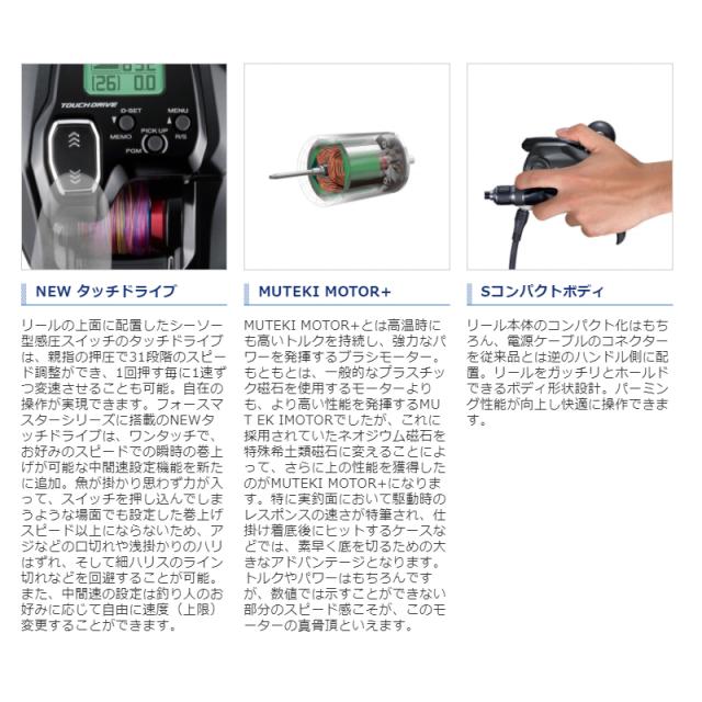 シマノ 電動リール フォースマスター 200DH 23年追加モデル 電動リール_2