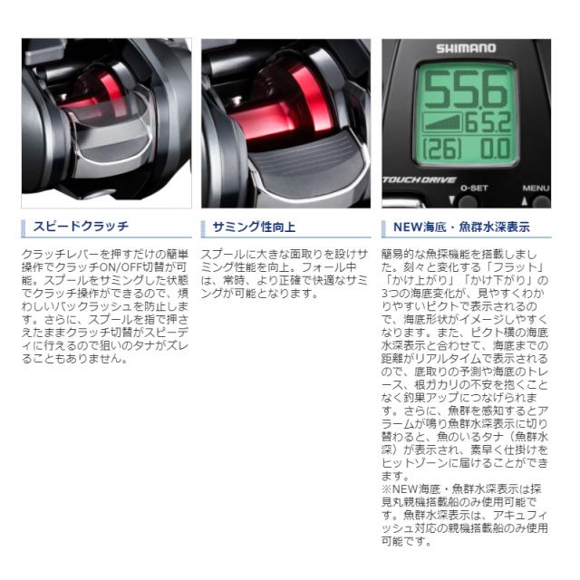 シマノ 電動リール フォースマスター 200DH 23年追加モデル 電動リール_3