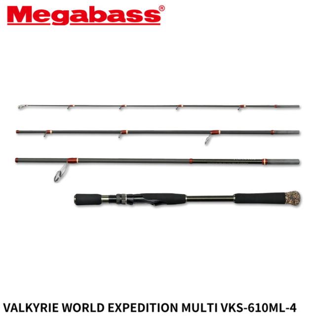 メガバス バスロッド VALKYRIE(ヴァルキリー) WORLD EXPEDITION MULTI VKS-610ML-4