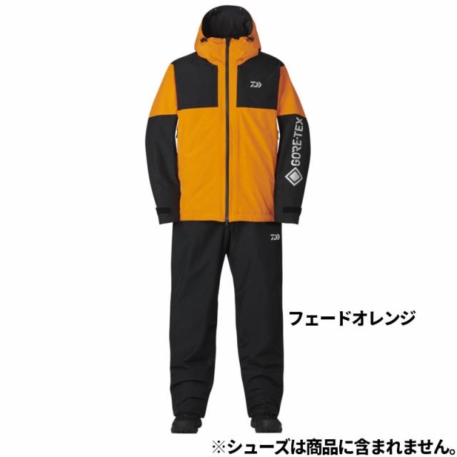 ダイワ 防寒ウェア DW-1924 GORE-TEX バーサタイルウィンタースーツ 2XL フェードオレンジ