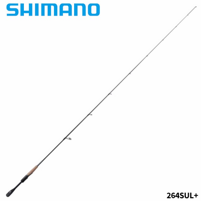 シマノ バスロッド 21ポイズングロリアス 264SUL+ バスロッド【大型商品】【同梱不可】【他商品同時注文不可】