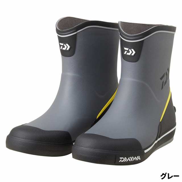 ダイワ フットウェア ショートネオデッキブーツ DB-2412 3L グレーの通販は
