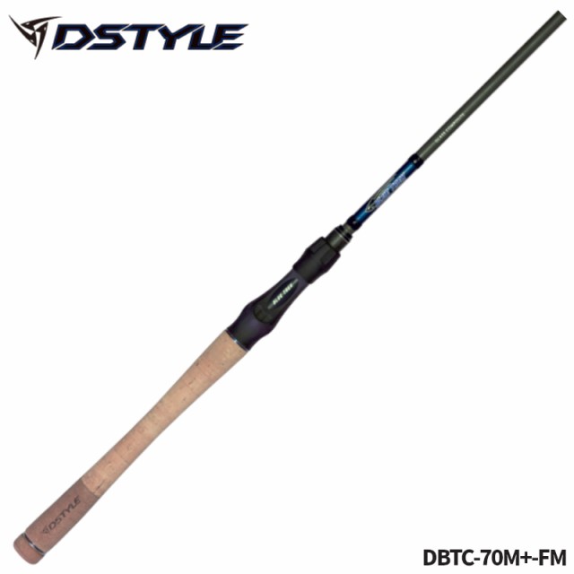 DSTYLE バスロッド ブルートレック DBTC-70M+-FM バスロッド【大型商品】【同梱不可】【他商品同時注文不可】