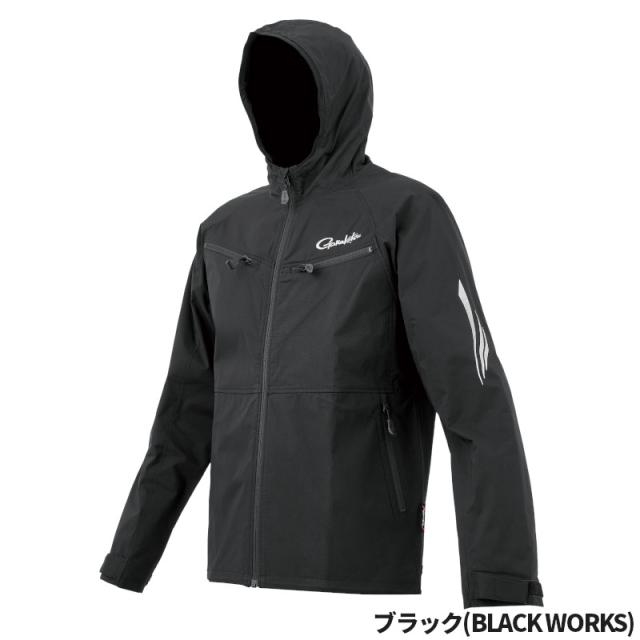 がまかつ ウェア ストレッチジャケット LL ブラック(BLACK WORKS) GM3819