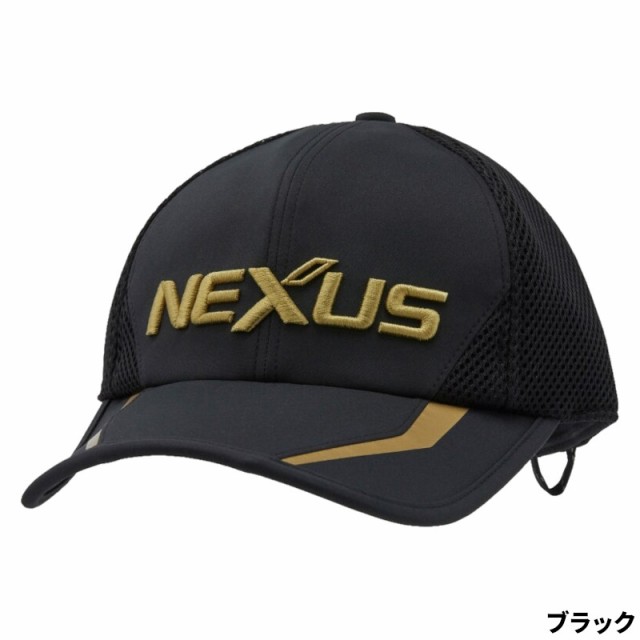 シマノ キャップ ネクサス メッシュキャップ M ブラック CA-105X