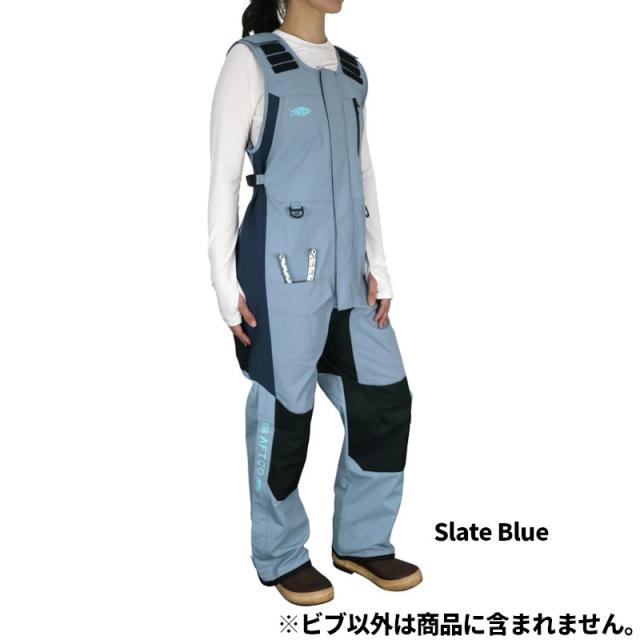 レディースウェア AFTCO(アフコ) Women’s Hydronaut Bib WB13 L(USサイズ-M) Slate Blue