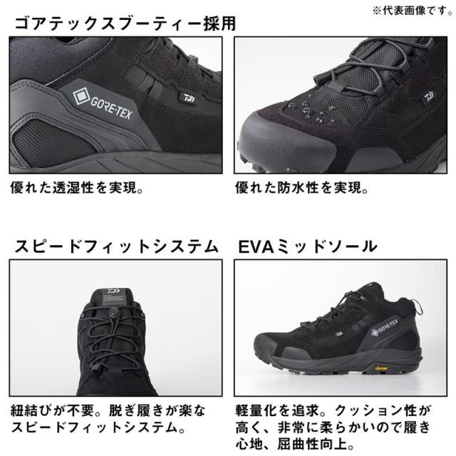 ダイワ フットウェア DS-2301G(ラジアルソール) FOGLER GORE-TEX ミッドカット 25.5cm ブラックグレー_5