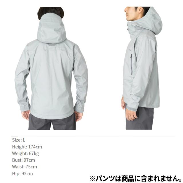 【現品限り】 シマノ ウェア アングラーズシェル ジャケット 01 L ネイビーブルー RA-023W_1