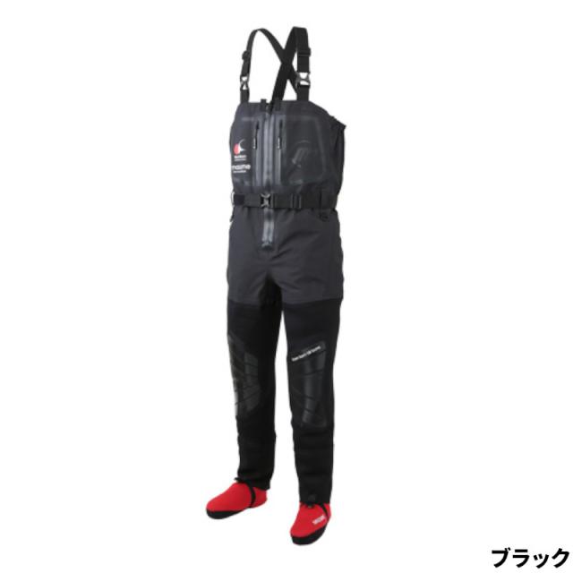 オレンジブルー ウェーダー マズメ ハイブリッドウェイダー 3L ブラック MZST-457