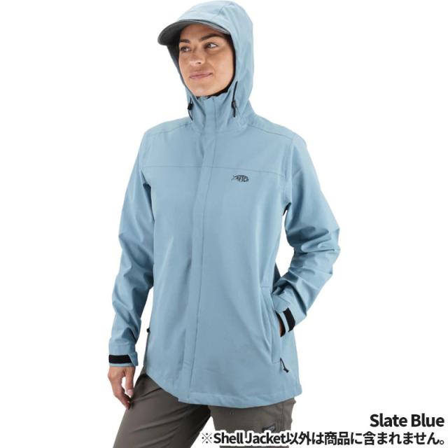 レディースウェア AFTCO(アフコ) Women’s Transformer Packable Shell Jacket WJ34 L(USサイズ-M) Slate Blue