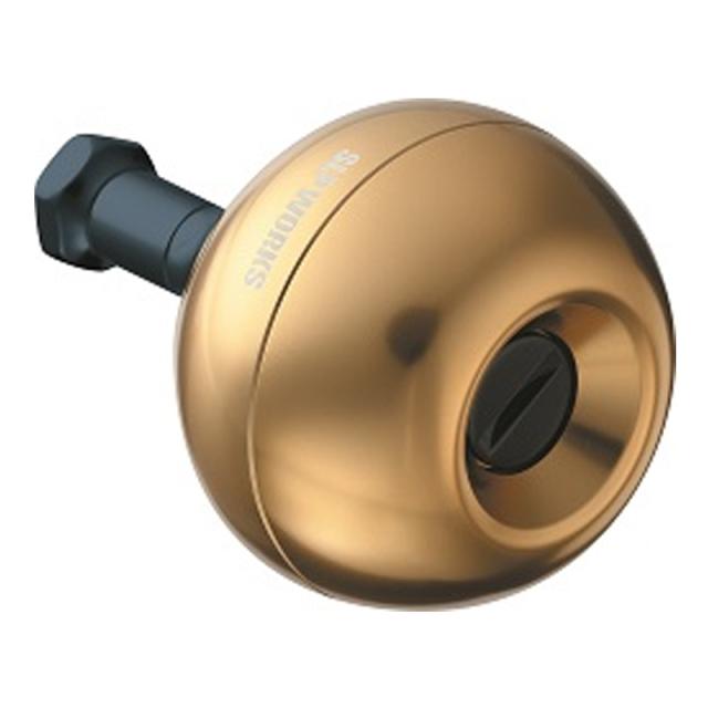 SLPワークス SLPW ダイワ リールパーツ RCS アルミラウンドノブ ゴールド