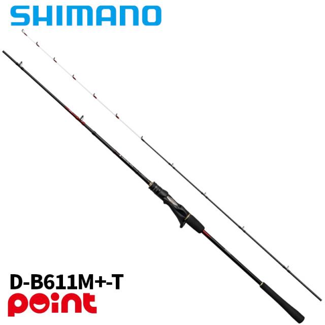 シマノ タイラバロッド 炎月 26 エンゲツ XR D-B611M+-T【大型商品】【同梱不可】【他商品同時注文不可】