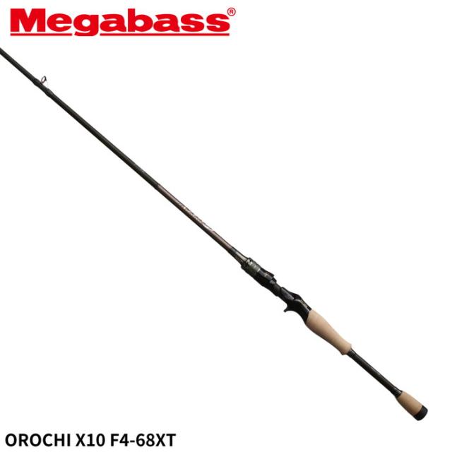 メガバス バスロッド OROCHI(オロチ) X10 F4-68XT【大型商品】【同梱不可】【他商品同時注文不可】