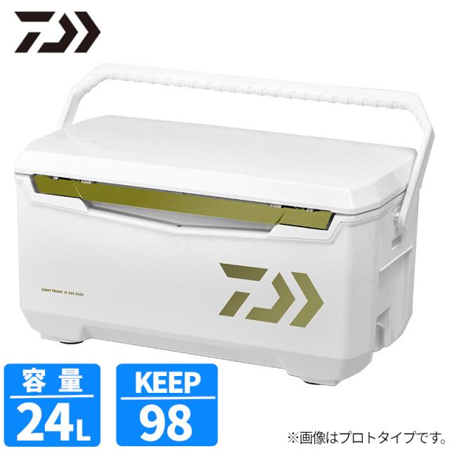 ダイワ クーラーボックス ライトトランクα ZSS 2400 24L Sゴールド クーラーボックス
