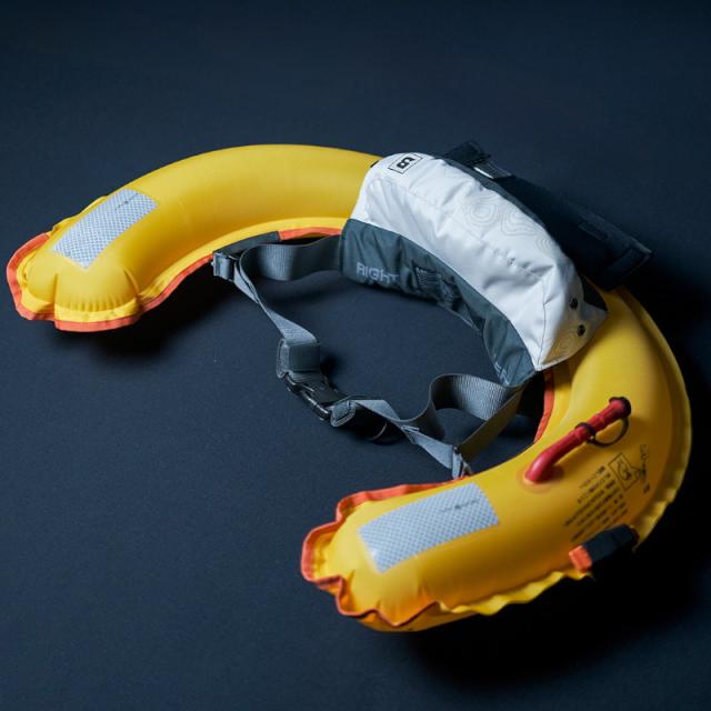 高階救命器具 ライフジャケット ブルーストーム Re モーゲットウエスト BSJ-9330RS フリー Lava Black_5