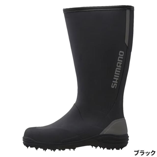 シマノ フットウェア ジップアップブーツ スパイク 2XL ブラック FB-040X