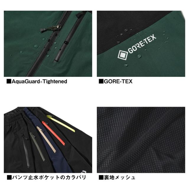 ダイワ ウェア DR-1926 GORE-TEX バーサタイルレインスーツ M ブラック_3