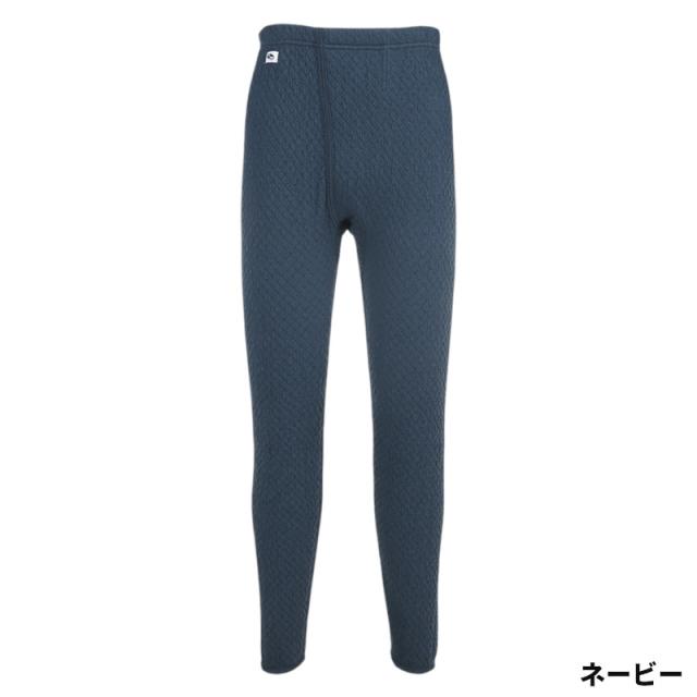 防寒ウェア ひだまり チョモランマ 紳士ズボン下 M 36 ネービー QMS951