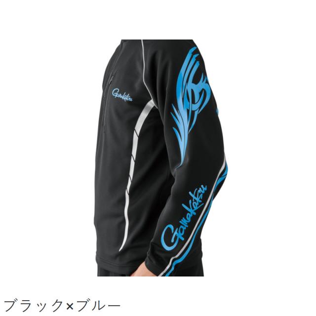 現品限り】 がまかつ 防寒ウェア 2WAYウォームジップシャツ L ホワイト