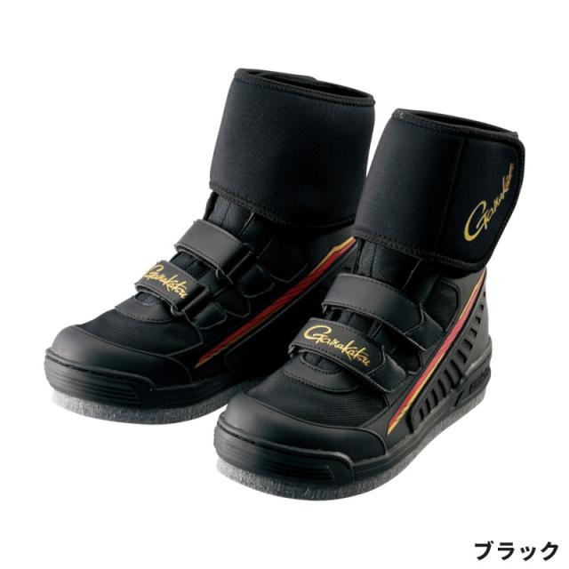 がまかつ ウェーダー ウェーディングシューズ(フェルトスパイク) M ブラック GM4538